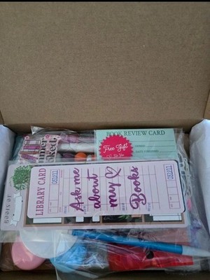 Bookish Stationery Mystery  Set 15+  items - Colors Vary Perfect For Readers