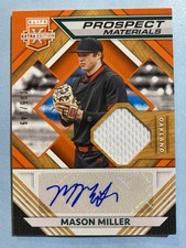 2021 Elite Extra Edition Mason Miller Patch Auto /149 Orange RPA Padres🔥🔥🔥