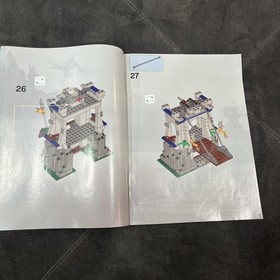 LEGO CASTLE DRAWBRIDGE DEFENSE SET 7079 INSTRUCTION MANUAL BOOK RETIRED