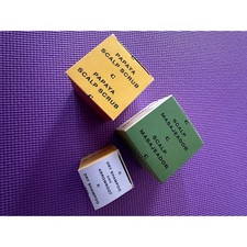 3 Ceremonia hair Products: papaya scalp scrub, scalp massager, dry shampoo NEW