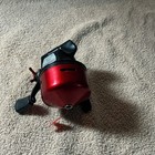 ABU-MATIC 170 Spincast Reel 3.6:1 2BB Front Drag Right Anti-Reverse Red/Black — photo 3