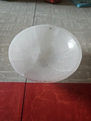 Vintage  White Marble Product  Natural  Bowl Trinket Dish Heavy