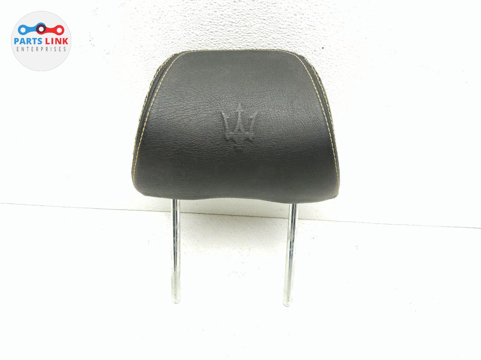 2007-17 MASERATI GRANTURISMO REAR SEAT HEADREST OUTER PAD HEAD REST NERO M145