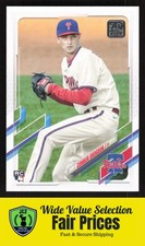 2021 Topps Update Connor Brogdon #US218 Philadelphia Phillies Rookie Card