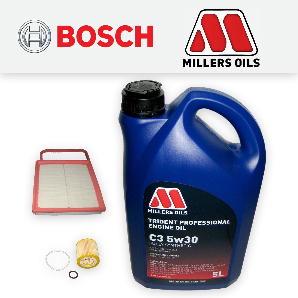 SERVICE KIT for SKODA FABIA (6Y) 1.2 6V AWY OIL AIR FILTERS +OIL (2002-2008)