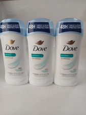 3 Pack - Dove Sensitive Antiperspirant Deodorant-24 Hr 2.6 oz READ DESCRIPTION
