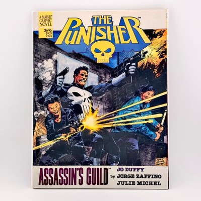 The Punisher: Assassins Guild - Marvel Graphic Novel - Excellent 1st print 1988