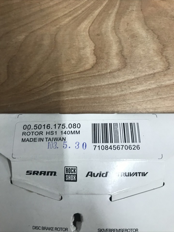 Avid Disc Brake Rotor, 140mm | eBay