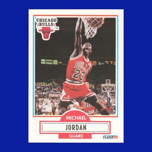 1990-91 Fleer #26 Michael Jordan NM QTY