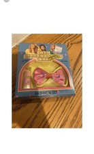 The Babysitter's Club Vintage Fashion Set Lip Tint Hair Bow NEW 1991 RARE  BSC