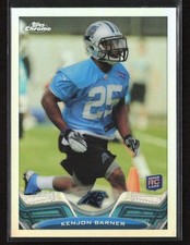 Kenjon Barner 2013 Topps Chrome #178 Refractors Carolina Panthers