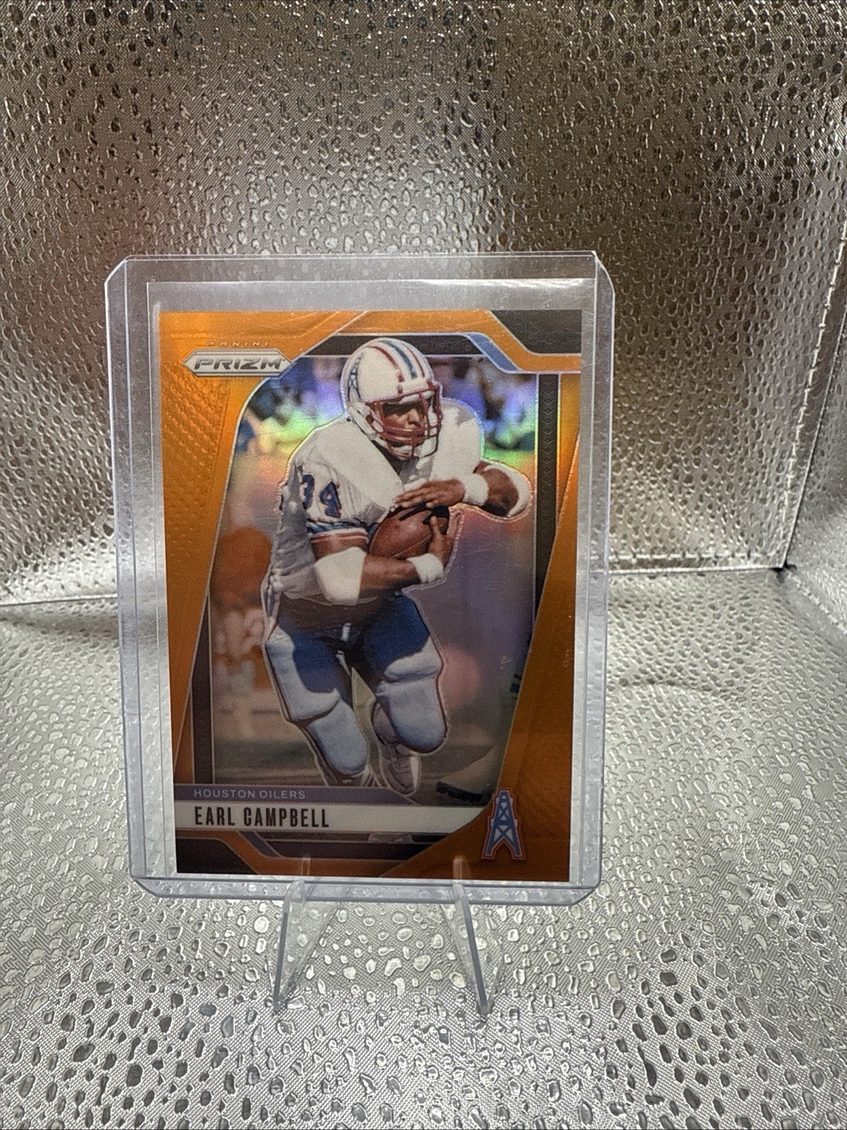 2024 Panini Prizm - Earl Campbell #297 Orange Prizm /249