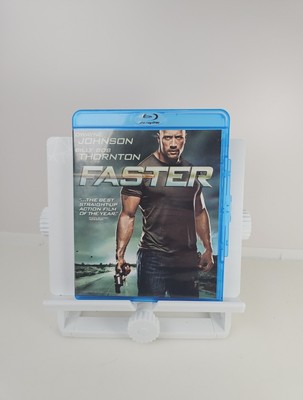 Faster (Blu-ray, 2010) Excellent - Fast Free Tracked Shipping - Dwayne Johnson