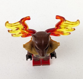 LEGO&reg; Bladvic Minifigure Fire Flame Wings Legends of Chima 70225 loc149