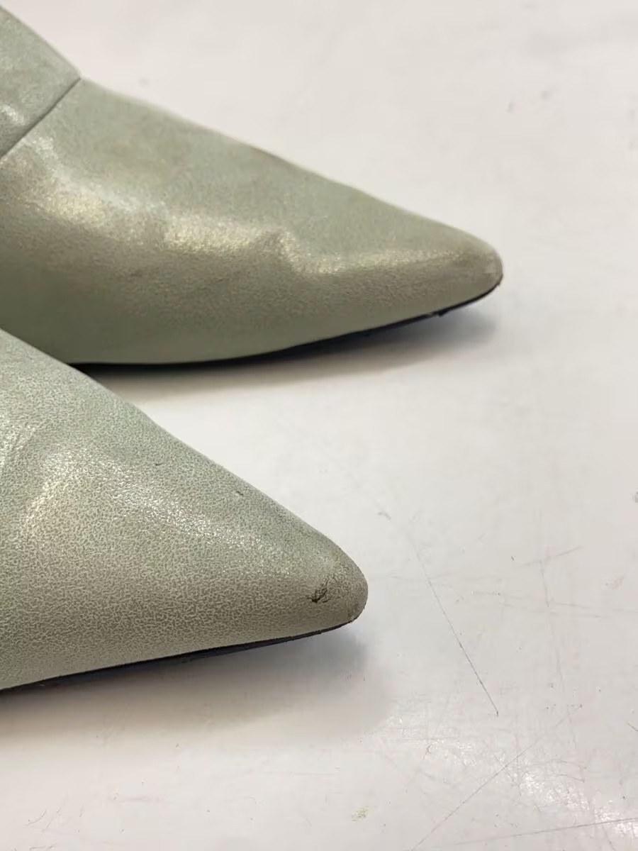 AMERI Pumps M GRN Pointed Toe Mule Heel - image 5