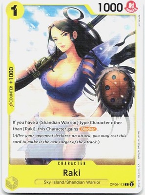 Raki C Wings of the Captain OP06-113 NM