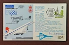 1980 British Airways Concorde Double Atlantic Crossing Flown Cover London to NY