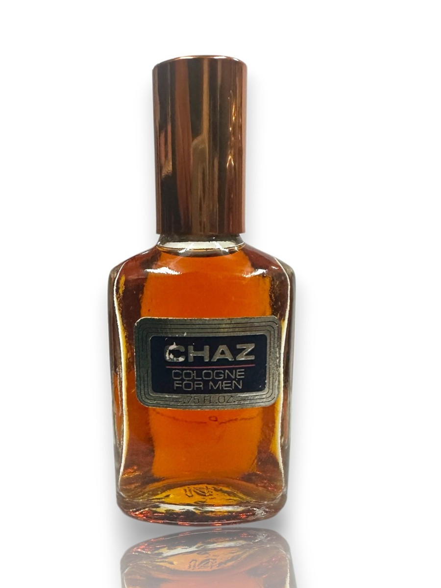 Vintage Chaz 0.75 oz Cologne Splash For Men By Revlon NEW UNBOX | eBay