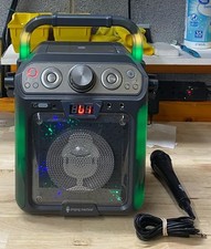 Singing Machine Karaoke CD G W/Bluetooth Microphone Tested