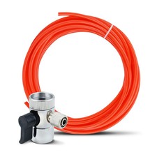 Chrome Faucet Diverter Valve for RO  Water Filter Systems   Leak-Free Design