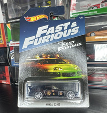 Hot Wheels Honda S2000 Fast & Furious 1:64 Black Diecast Car 2016 Unopened