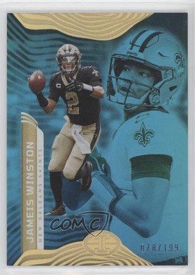 2022 Panini Illusions Trophy Collection Light Blue /199 Jameis Winston #70 0lt3