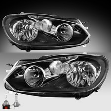 For 2010-2014 Volkswagen GTI Golf Jetta Sportwagen(MK6) Headlights Assembly Bulb