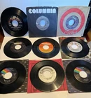 Lot of 9 Classic Rock 1970’s Hits 45 Rpm Elton John Steve Miller Sweet Chicago +