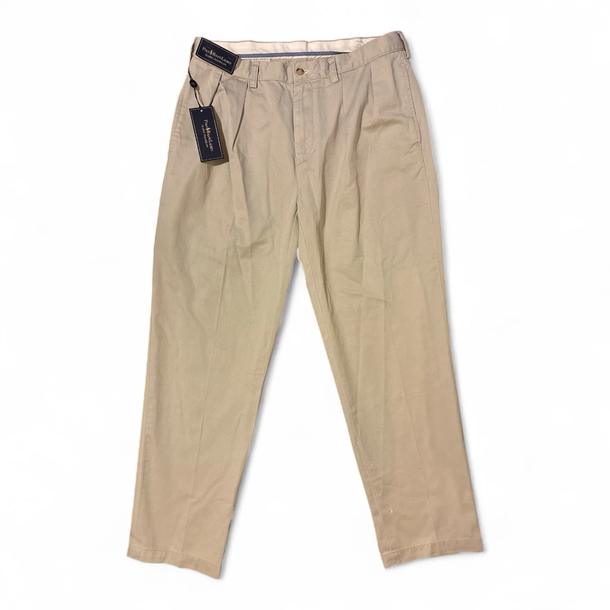 90s Ralph Lauren wide chino pants 34×30 Polo Ralph Lauren Men's 34 Size 30 in Inseam for sale | eBay
