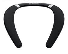 Monster Boomerang Neckband Bluetooth Speaker Neck Wireless Wearable Stereo Sound