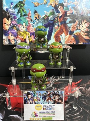   Mutant Ninja Turtles Viacom Vinyl 3  Figuren Set 4 Stück Ninja Turtles  