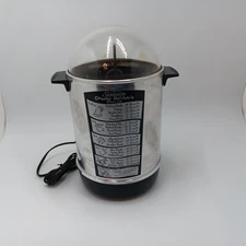 Vintage Sunbeam Carousel Rotisserie Broiler Cooker w/ glass dome Working
