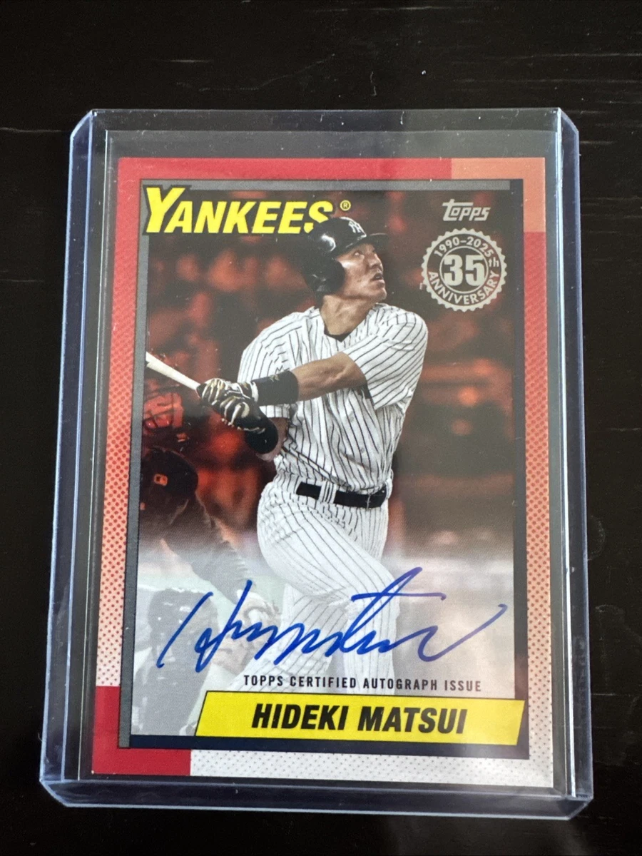Topps Hideki Matsui Original Baseball Sports Trading Cards