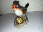Vintage Herend Hand Painted Bird With Nest And Chicks  Figurine Porcelain #5060 — photo 3