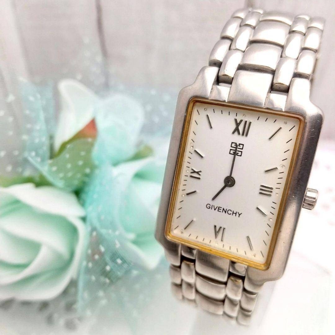 Working Givenchy Watch Unisex Rectangular Vintage
