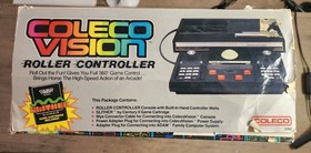 1980's ColecoVision or ADAM Roller Controller Wired Box, Manual & 2 Keypads