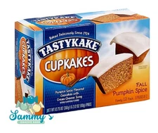 Tastykake Seasonal Pumpkin Spice Cupcakes Box