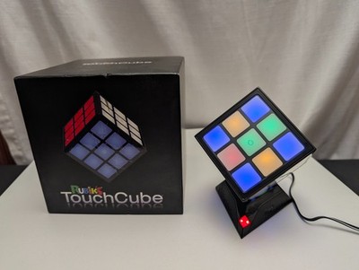 Rubik's Cube Touch Interactive Light Puzzle - Needs Battery