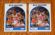 1989-90 NBA HOOPS SERIES 1 DETROIT PISTONS PICK YOUR BASKETBALL CARD
