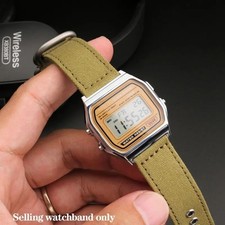 Nylon Fit For Casio A168 A159W-N1 A158WA MRW200/AEQ-110 F91W AE-1200W Watch Band