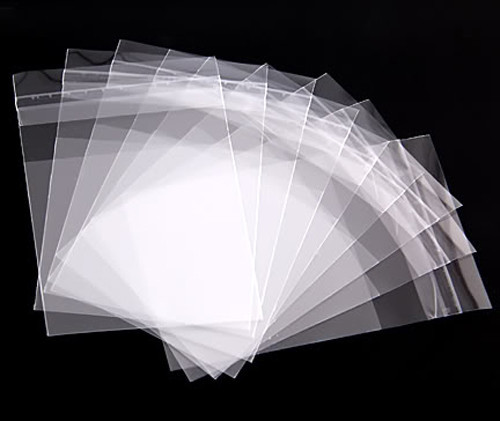 100 Clear OPP Self-Adhesive Plastic Bags - 3 X 2 Inches, Perfect For Small Parts & Crafts