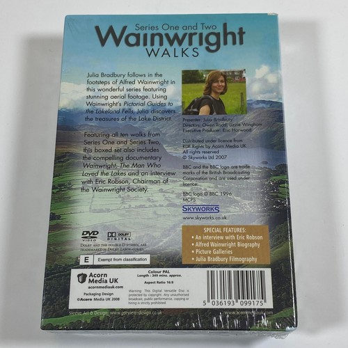 Wainwright Walks DVD - Complete Box Set- New and Sealed - Foto 2 di 2