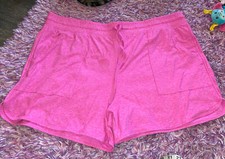 Women s SZ XXXL 22 plus Athletic Works Gym Shorts Flaw NeW