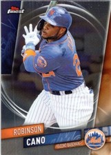 2019 Finest #34 Robinson Cano New York Mets