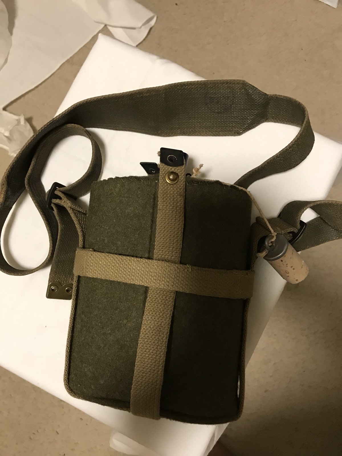 WW II Era Post War British Army Water Canteen Vintage Collectible Genuine item