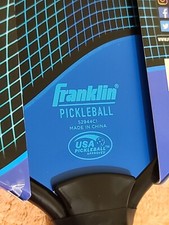 Franklin Sports Revel Aluminum Pickleball Paddle - Blue, USAPA Approved, New