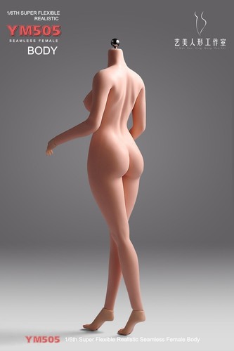 YM 1/6 Scale Female Pale Skin Large Chest Size Action Figure Body YM505B Toys - Picture 6 of 12