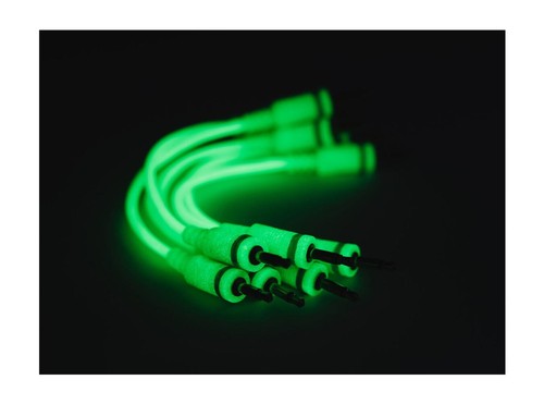 Modbang Eurorack Glow Patch Cable 6pk 36IN (Sublime Green) - PERFECT CIRCUIT - Picture 3 of 3