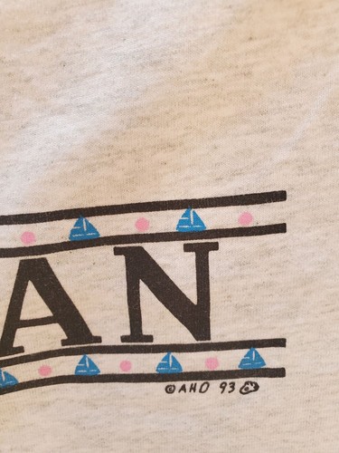 1996 State Bowling T-Shirt Women XL Muskegon Michigan USA Gray Short Sleeve M - Picture 4 of 9