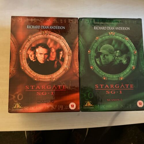 STARGATE SG-1: Seasons 4 & 5 (Volumes 14-25) DVD Box Sets 1390G